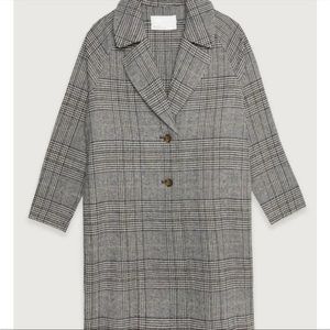 Oak + fort plaid coat